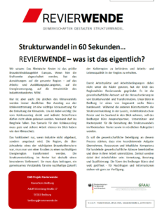 Strukturwandel in 60 Sekunden